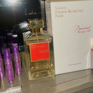 Baccarat Rouge 540 5ml atomizer (will be securely sealed and packaged)